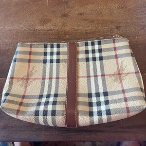 1990s Burberry makeup case